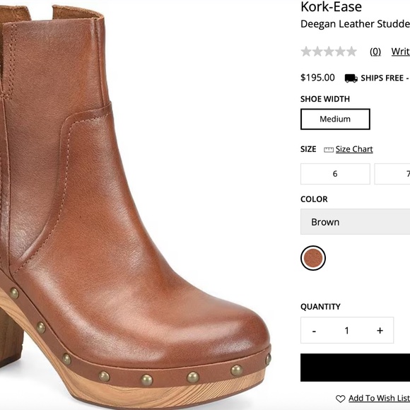 Kork-Ease Deegan Leather Studded Booties - Picture 9 of 9